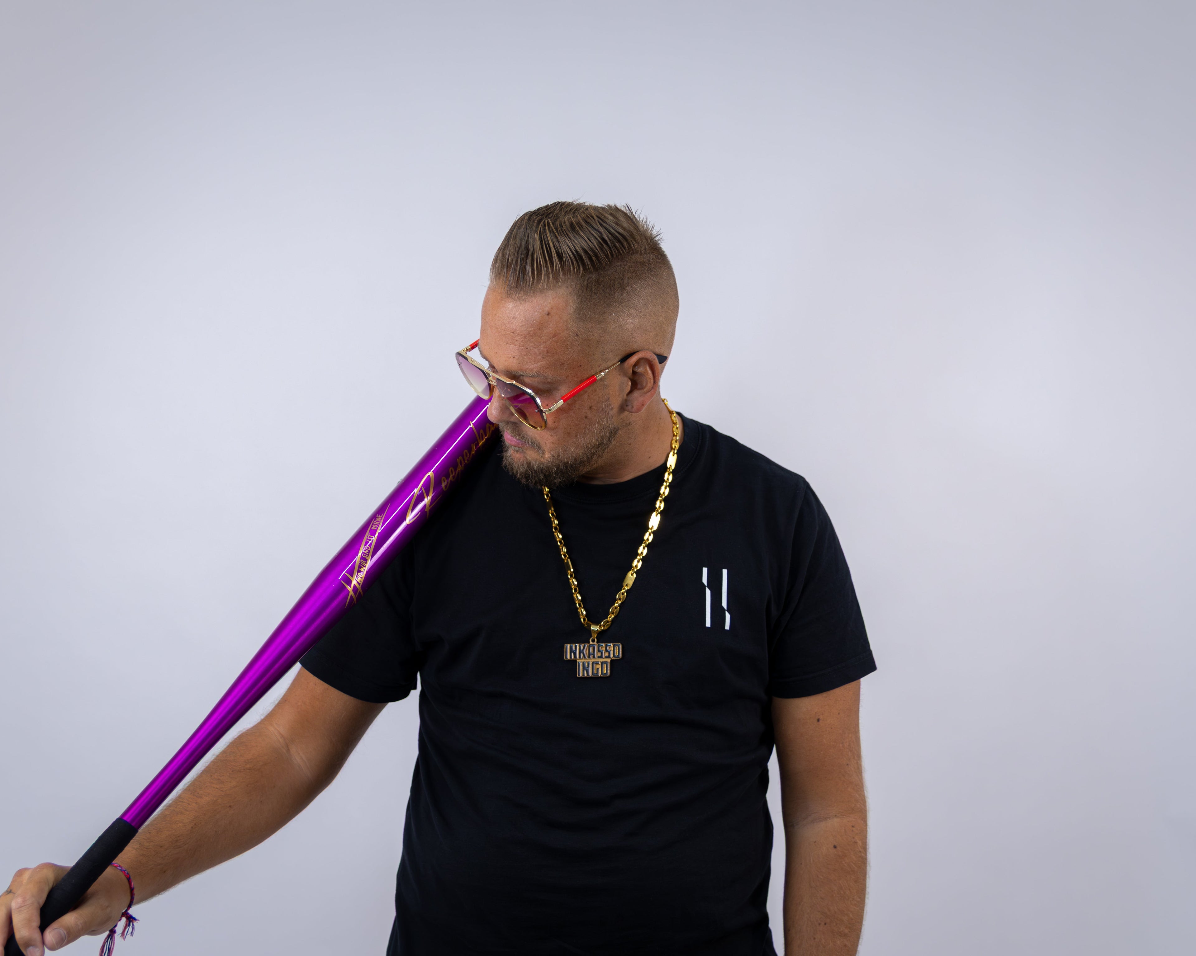 Kiez-Keule Baseballschläger Lila