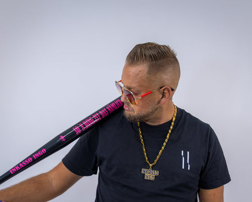 Kiez-Keule Baseballschläger Schwarz