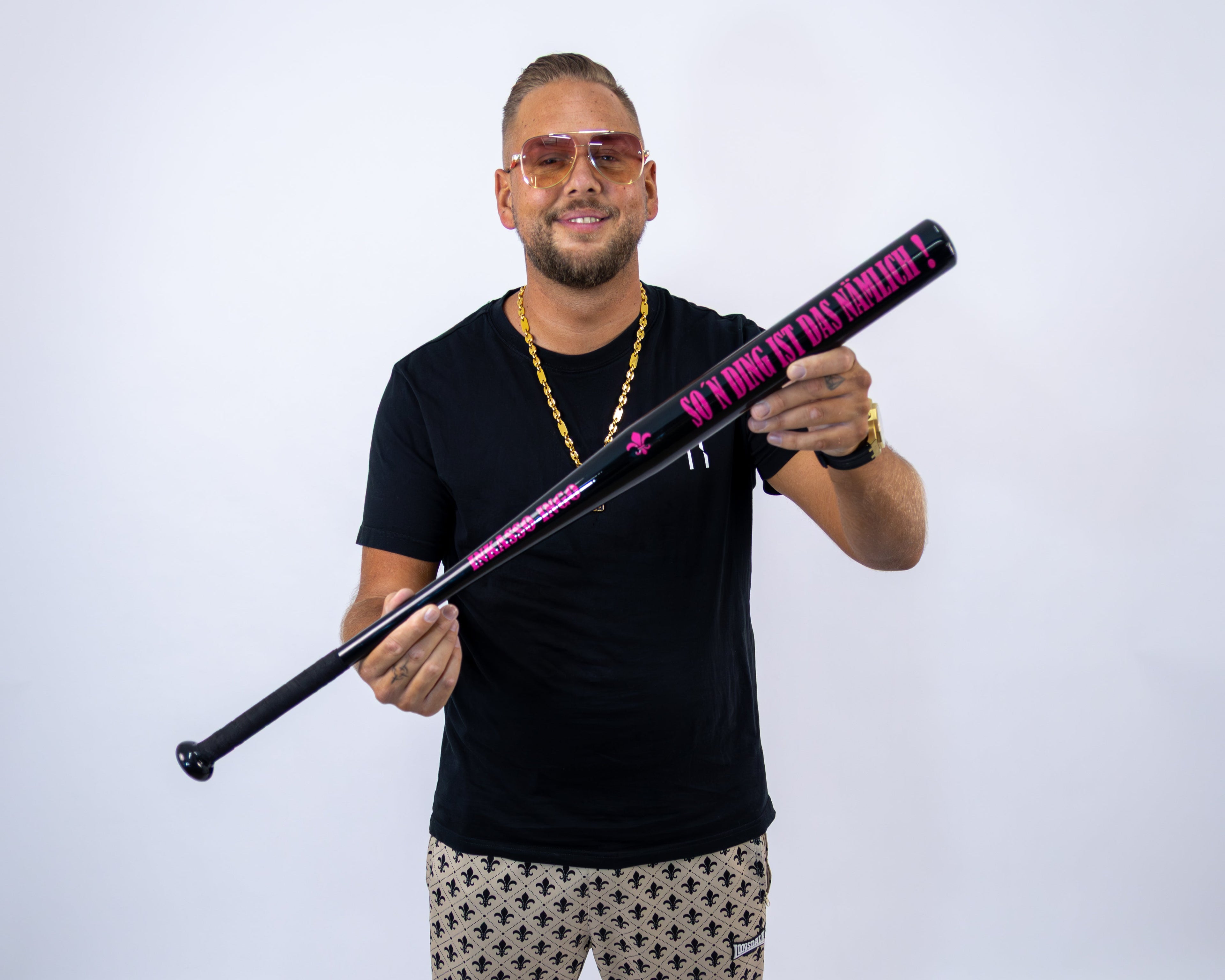 Kiez-Keule Baseballschläger Schwarz