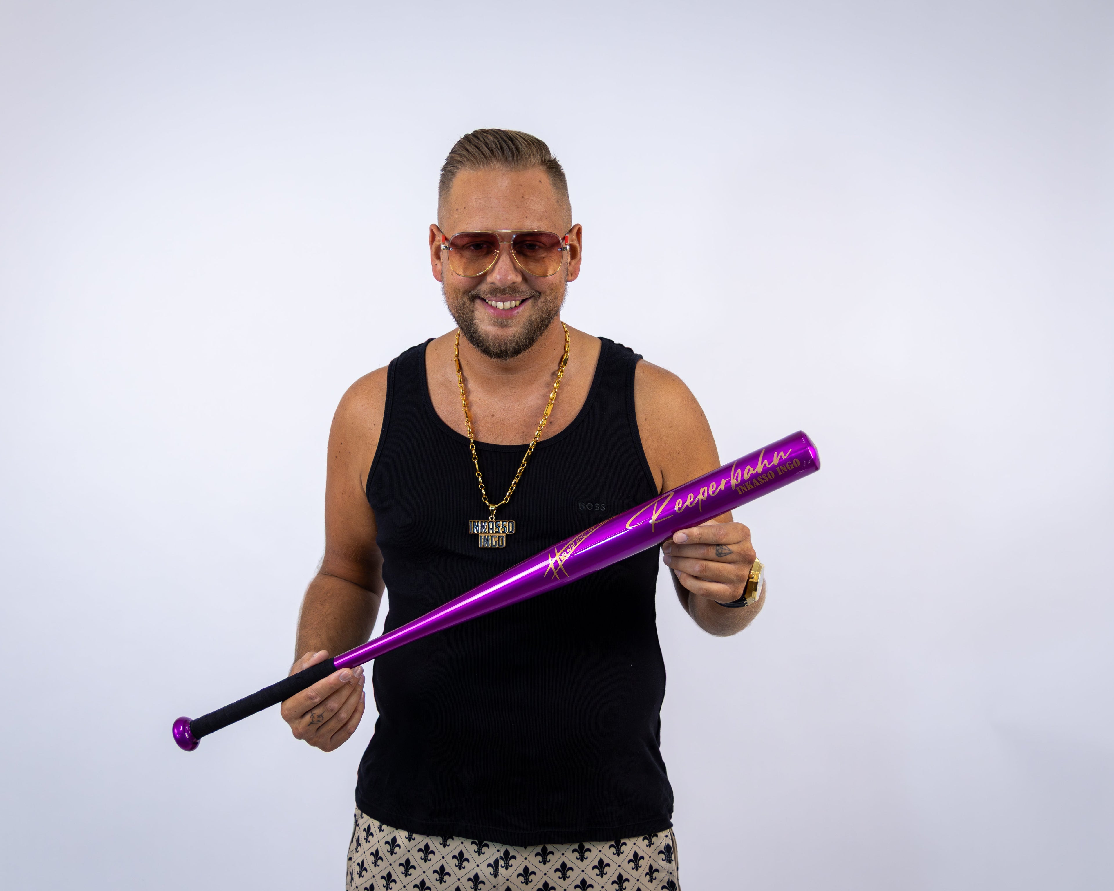 Kiez-Keule Baseballschläger Lila