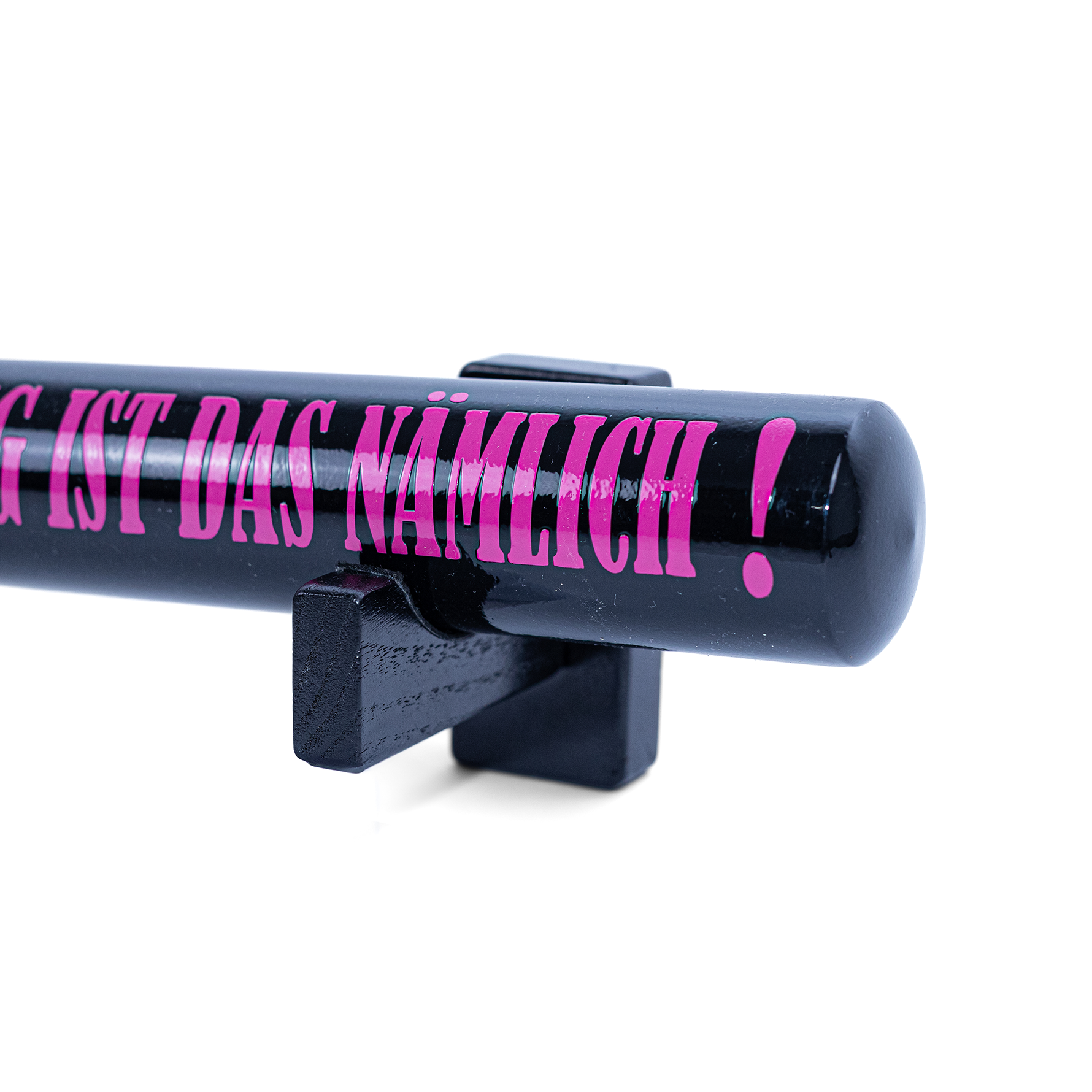 Kiez-Keule Baseballschläger Schwarz